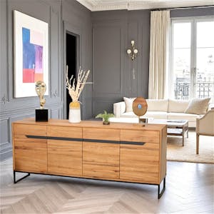 Buffet en bois de chêne huilé PALERME